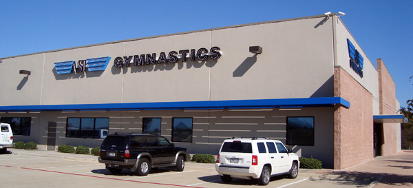 Exterior of the ASI Gymnastics facility